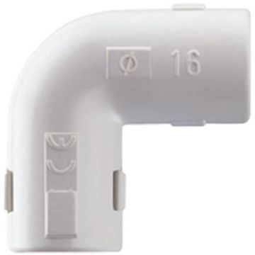 Cot tub rigid Gewiss PVC 90 grade scurt 16mm