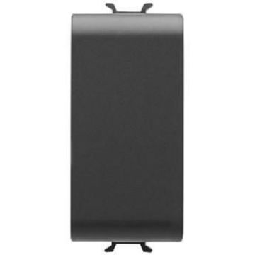 Tasta falsa Gewiss Chorus 1 modul negru GW12195