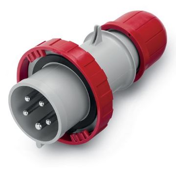 Fisa industriala Scame 3P+N+E, 346-415V, 32A, 6h, IP67, gama Optima, 218.3237