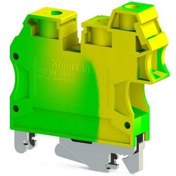 Clema pe sina IMP.AVK 6/10T 6-10mmp galben-verde, Klemsan, IK622010