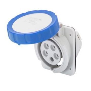 Priza ST fixa Gewiss IP67 2P+E 16A 10 grade 230V 6h GW62227H