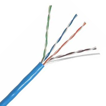 Cablu Date Schrack U/UTP Cat 5E 4x2xAWG24 albastru HSEKU424P1