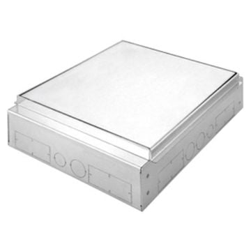 Caseta metalica Gewiss pentru doza de pardoseala 20 module GW24622
