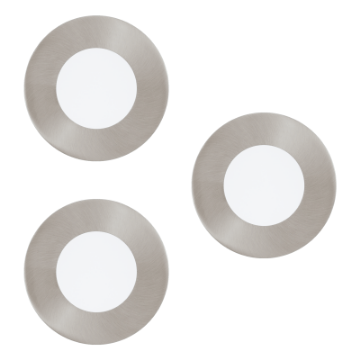 Imagine Eglo Connect Set spoturi LED Fueva-C Nickel 32882