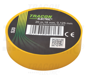 Banda izolatoare Tracon 20M galbena