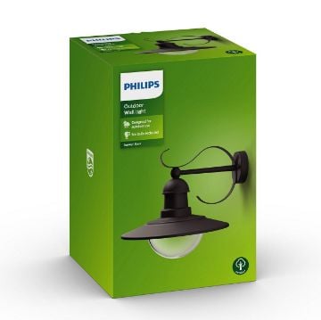 Aplica exterior Philips MyGarden Topiary Black 60W PC02008