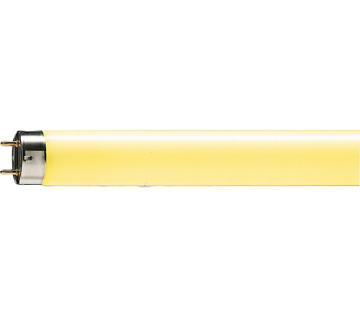 Tub fluorescent T8 Philips Master TL-D Yellow 18W G13 lumina galbena 700LM