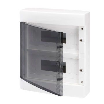 Tablou plastic aparent Gewiss 24 module IP40 bareta inclusa GW40047BS