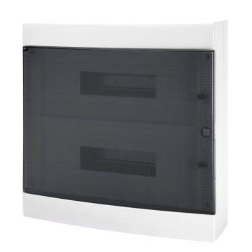 Tablou plastic aparent Gewiss 36 module IP40 bareta inclusa GW40049BS