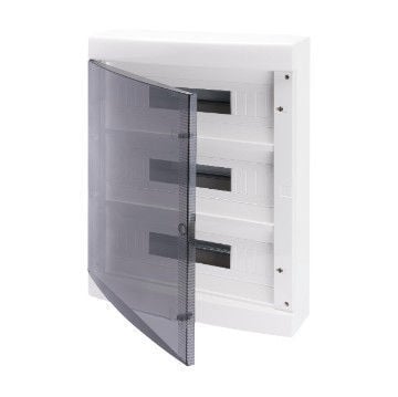 Tablou plastic aparent Gewiss 54 module IP40 bareta inclusa GW40051BD