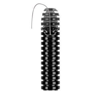 Tub flexibil PVC Gewiss mediu negru FIR 16mm DX15116R