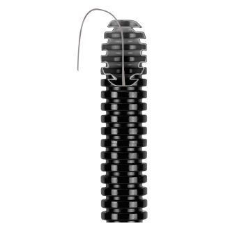 Tub flexibil PVC Gewiss mediu negru FIR 25mm DX15125R