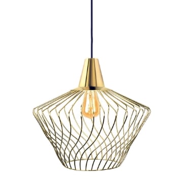 Pendul living Nowodvorski Wave S 8861 otel auriu