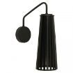 Aplica rustica dormitor Nowodvorski Dover Black 9266 placaj negru
