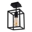 Plafoniera living Nowodvorski Crate Black 9045 otel negru