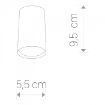 Spot dormitor Nowodvorski Eye S Brass 8911 otel alama
