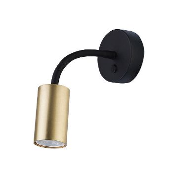 Aplica dormitor Nowodvorski Eye Brass 9067 otel negru