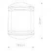 Aplica exterior Nowodvorski Quartz 3411 aluminiu graphite