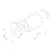 Spot LED Nowodvorski Oia White 9103 aluminiu alb