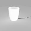 Lampa exterior Nowodvorski Flowerpot S 9711 plastic alb