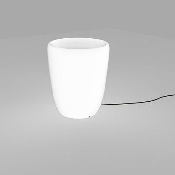 Lampa exterior Nowodvorski Flowerpot S 9711 plastic alb