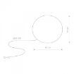 Lampa exterior Nowodvorski Cumulus L 6978 plastic alb