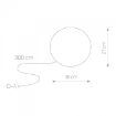 Lampa exterior Nowodvorski Cumulus S 6976 plastic alb