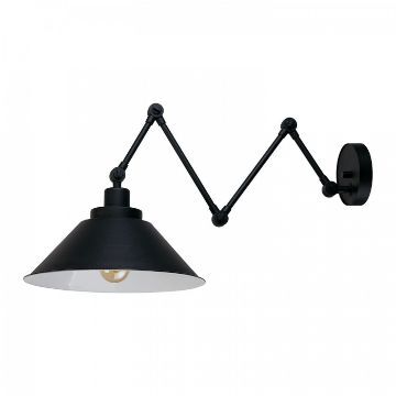 Aplica dormitor Nowodvorski Pantograph 9126 otel negru