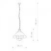 Pendul bucatarie Nowodvorski Garret S 6443 otel negru