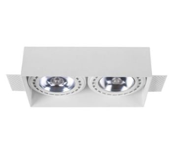 Spot bucatarie Nowodvorski Mod Plus White 9407 metal alb