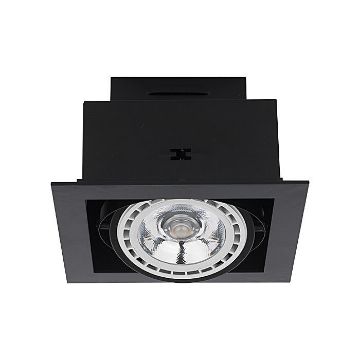 Spot bucatarie Nowodvorski Downlight Black 9571 otel negru