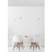 Lustra dormitor Nowodvorski Spider White 9744 cablu panzat alb