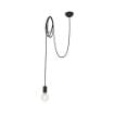 Lustra living Nowodvorski Spider Black 6792 cablu panzat negru