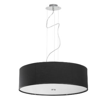 Pendul dormitor Nowodvorski Viviane Black 6774 otel negru