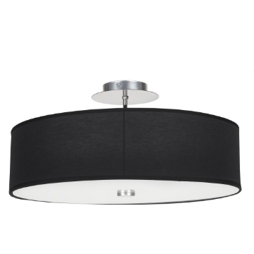 Plafoniera living Nowodvorski Viviane Black 6390 metal negru