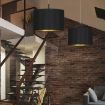 Pendul living Nowodvorski Alice Gold L 4961 otel negru