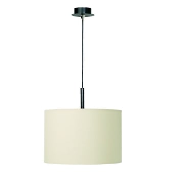Pendul living Nowodvorski Alice M Ecru 3458 otel negru