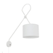 Aplica dormitor Nowodvorski Viper White 6512 otel alb