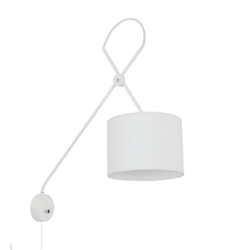 Aplica dormitor Nowodvorski Viper White 6512 otel alb