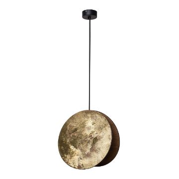 Pendul living Nowodvorski Wheel Gold 9028 placaj auriu
