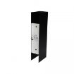 Aplica dormitor Nowodvorski Malmo Black 9705 otel negru