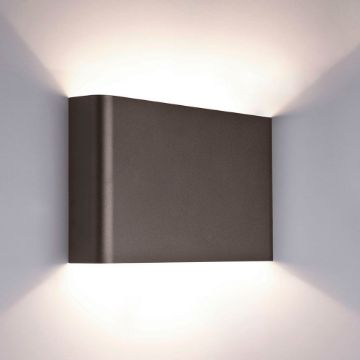 Aplica dormitor Nowodvorski Haga Graphite 9710 otel graphite
