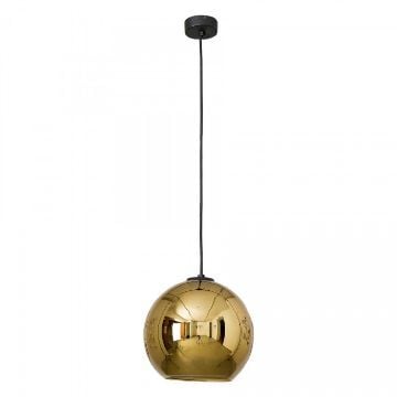 Pendul living Nowodvorski Polaris Gold 9057 sticla aurie