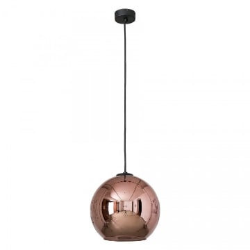 Pendul living Nowodvorski Polaris Copper 9058 sticla cupru