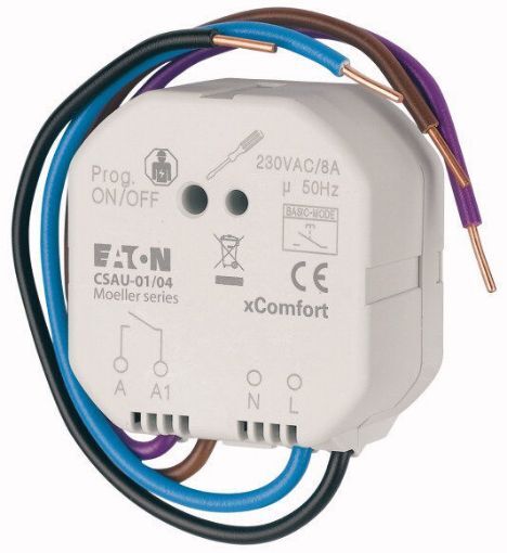 Actuator comutare Eaton XComfort 8A 230VAC IP20 CSAU-01/04