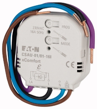 Actuator comutare Eaton XComfort 16A cu intrare IP20 CSAU-01/01-16I