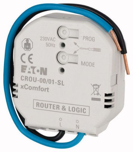 Router alb Eaton XComfort logica interna IP20 CROU-00/01-SL