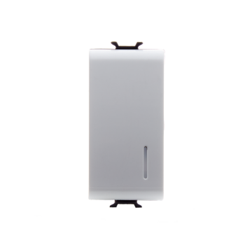 Intrerupator LED modular cap cruce Gewiss Chorus 1 modul 16A alb GW10092