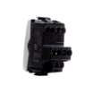 Intrerupator LED modular cap cruce Gewiss Chorus 1 modul 16A alb GW10092