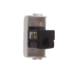 Priza modulara de date RJ 45 Cat. 5E UTP 1 Modul Gewiss Chorus culoare alba GW10421